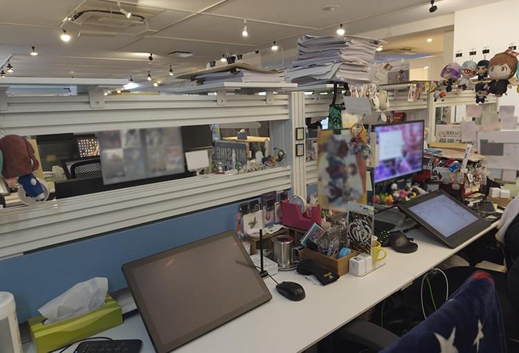 デジタル作画室